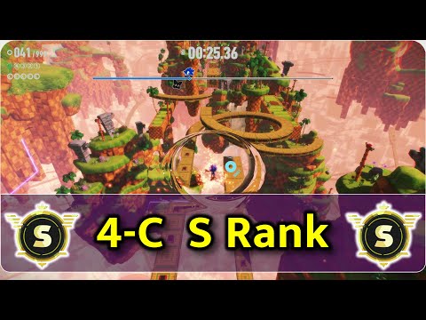 Sonic Frontiers Update 3 - Cyberspace 4-C (S Rank)