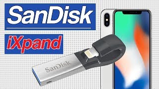 SanDisk iXpand Flash-Laufwerk | iPhone Backup erstellen und wiederherstellen | einfach auf USB Stick