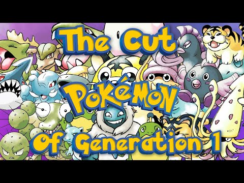 The Cut Pokemon Of Generation 1