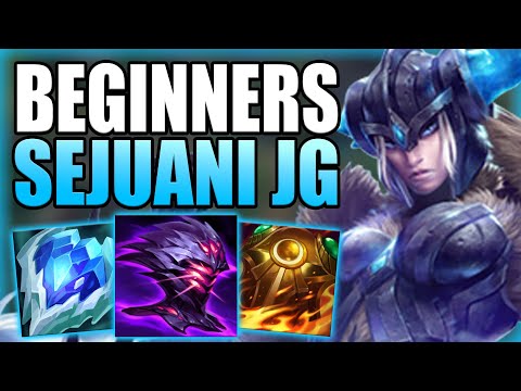 HOW TO PLAY SEJUANI JUNGLE & WIN GAMES FOR BEGINNERS IN S14! - Gameplay Guide League of Legends