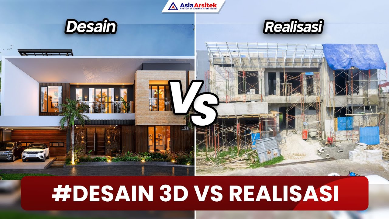 Pembangunan Rumah Tinggal Modern 2 Lantai 4 Kamar Modernland Tangerang