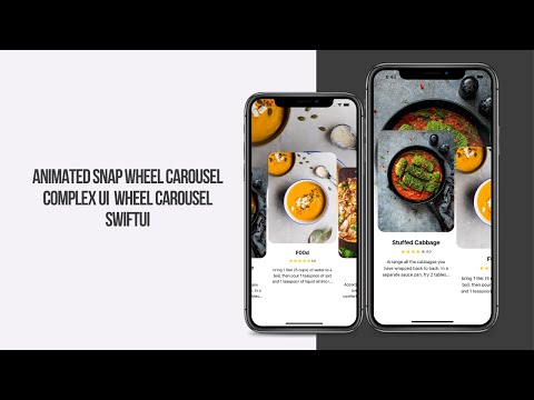 Animated Snap Wheel Carousel Complex UI Wheel Carousel