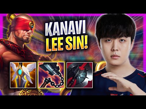 KANAVI DESTROYING WITH LEE SIN! - JDG Kanavi Plays Lee Sin JUNGLE vs Graves! | Season 2023