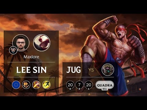 Lee Sin Jungle vs Dr. Mundo - EUW Challenger Patch 9.23