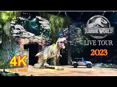 2023 | Jurassic World Live Tour | FULL SHOW in 4K |