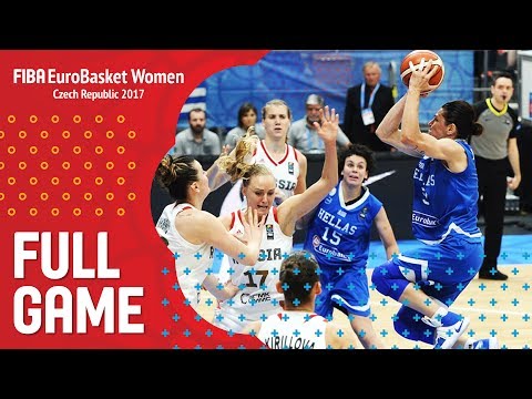 Russia v Greece - Full Game - QF-Qual - FIBA EuroBasket Women 2017