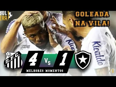 Santos 4x1 Botafogo... Goleada