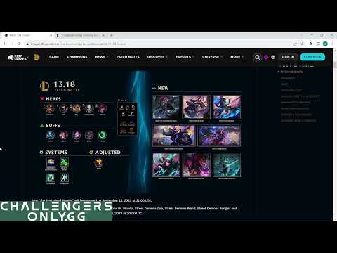 13.18 Patch Notes Rundown