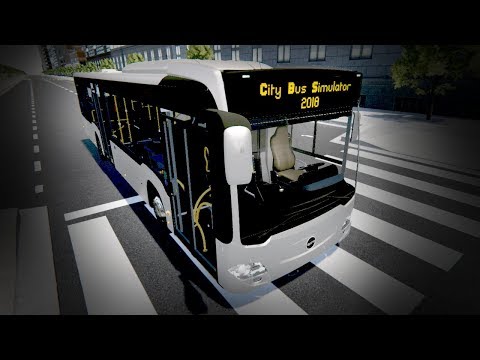 City Bus Simulator 2018 [Gameplay, PC]
