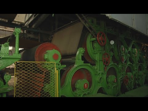 Добрушскай бумажнай фабрыцы - 150 гадоў видео
