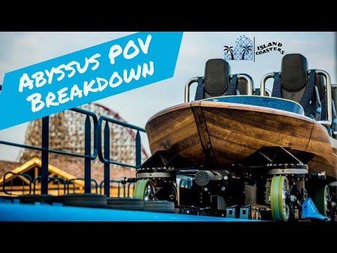 Abyssus POV Layout Breakdown, New for 2021 at Energylandia (World's best launch coaster?)