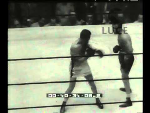 Pugilato. Incontro Mitri - La Motta