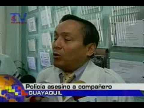 Policía asesinó a compañero