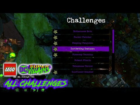 LEGO DC Super-Villains || All Challenges