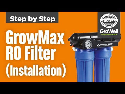 GrowMax RO Filter Installation | Step by Step