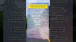 Download lagu 9 Cara move on dari mantan yang masih kita sayang mp3 Download lagu 9 Cara move on dari mantan yang masih kita sayang mp3