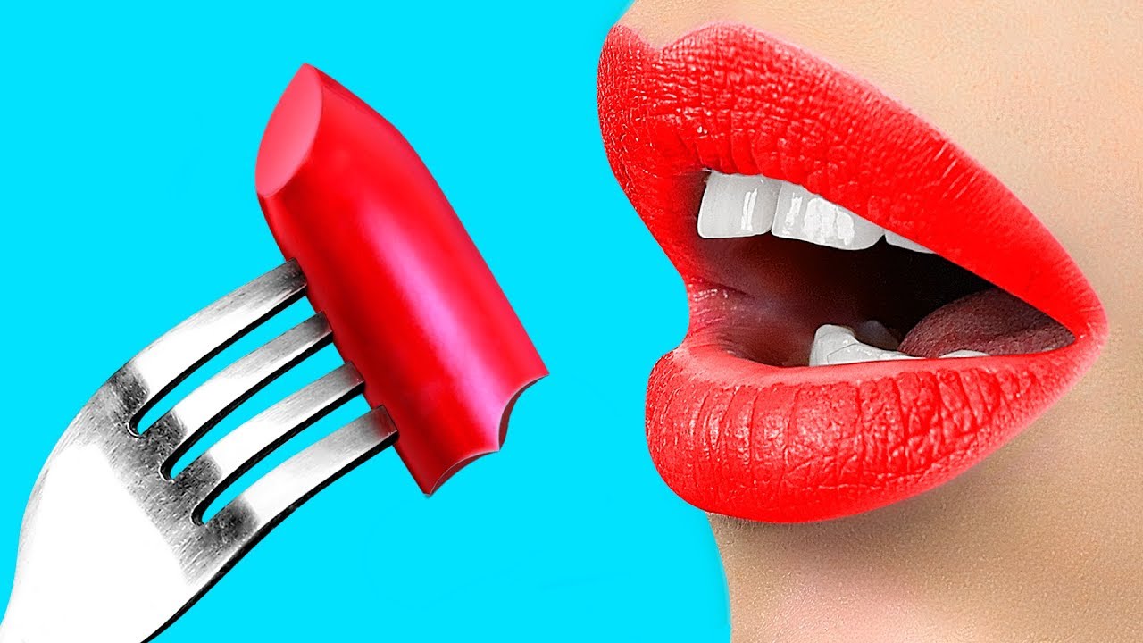 Съедобная косметика / 12 пранков над друзьями