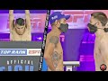EMANUEL NAVARETTE STRIPS DOWN! MAKES WEIGHT FOR RUBEN VILLA TITLE FIGHT (FULL WEIGH IN VIDEO)