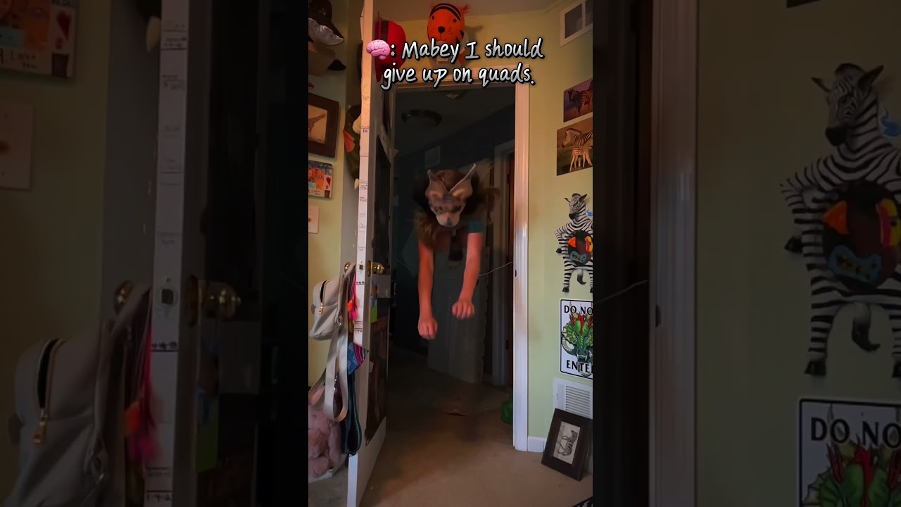 Don’t give up #alterhuman#therian#therianpride #quadrobics#quadrobicsjump #antizoo #theriangear