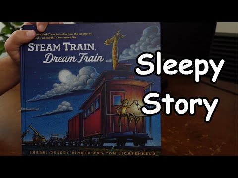 Steam Train, Dream Train 🚂 Read Aloud Bedtime Stories for Kids