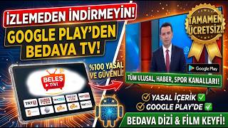 Google Play'deki En İyi ÜCRETSİZ TV Uygulamalarından Birini Buldum! (T
