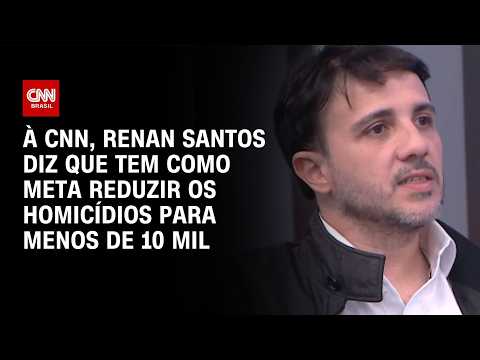 À CNN, Renan Santos diz não ter medo de perder votos ao falar a verdade, veja íntegra | CNN BRASIL