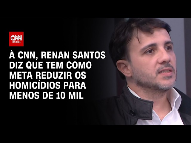 À CNN, Renan Santos diz não ter medo de perder votos ao falar a verdade, veja íntegra | CNN BRASIL