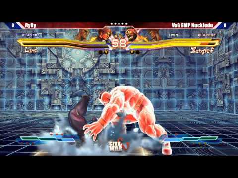 Street Fighter x Tekken 2013 Top 8 RyRy vs VxG EMP Nuckledu - Civil War 5 Tournament