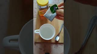 #making Tetley #Green#tea #feel the sound #love #daily routine 💚❤️🍵 #Honey... please subscribe 😌👇🏻🙏🏻