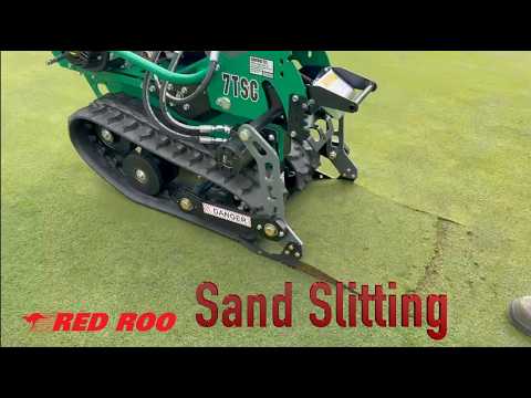 Improved Turf Drainage with Precision Improved Turf Drainage with Precision