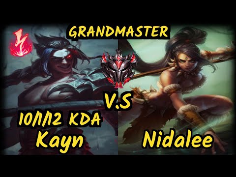 FNC.A MagiFelix (KAYN) vs NIDALEE - 10/1/12 KDA JUNGLE GAMEPLAY - EUW Ranked GRANDMASTER