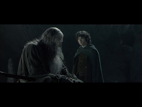 Weise Worte Gandalfs an Frodo in Moria
