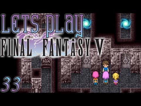 Let's Play Final Fantasy V, Blind [Ep 33] - Fork Tower, The Sunken Tower of Walse | FF5 Remake, PC