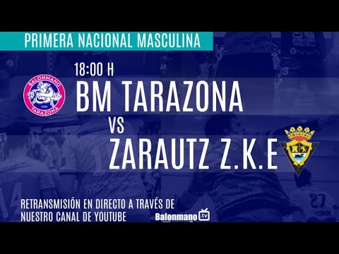 1ª ESTATAL MASCULINA JORNADA 5: BM TARAZONA vs BM ZARAUTZ 11-10-2025