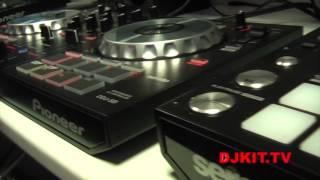 Video thumbnail for Pioneer DDJ-SB DJ Midi Controller with Serato DJ Intro with DJkit.tv by djkit®