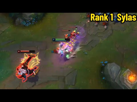 Rank 1 Sylas: HARD CARRY in Master Elo!