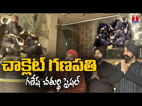 Eco-Friendly Chocolate Ganpati is Back | Harjinder Kukreja | T News