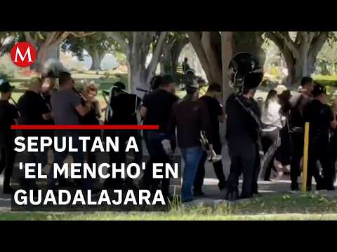 'El Mencho' is buried in Guadalajara after a funeral that kept the population on alert