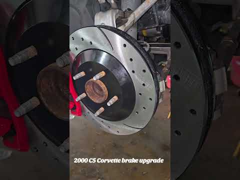 c5 Corvette brake upgrade#automobile #metalfabrication #mechanic #grumpscustomgarag #c5
