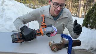 Alloyman Flat Head Angle Grinder - Great Mobility!