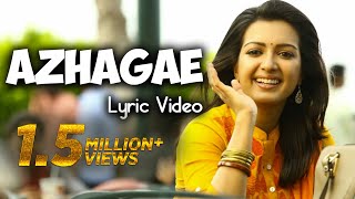 Azhagae Lyric Video  Kathakali  Vishal Hiphop Tami