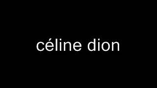 Céline Dion Zora sourie