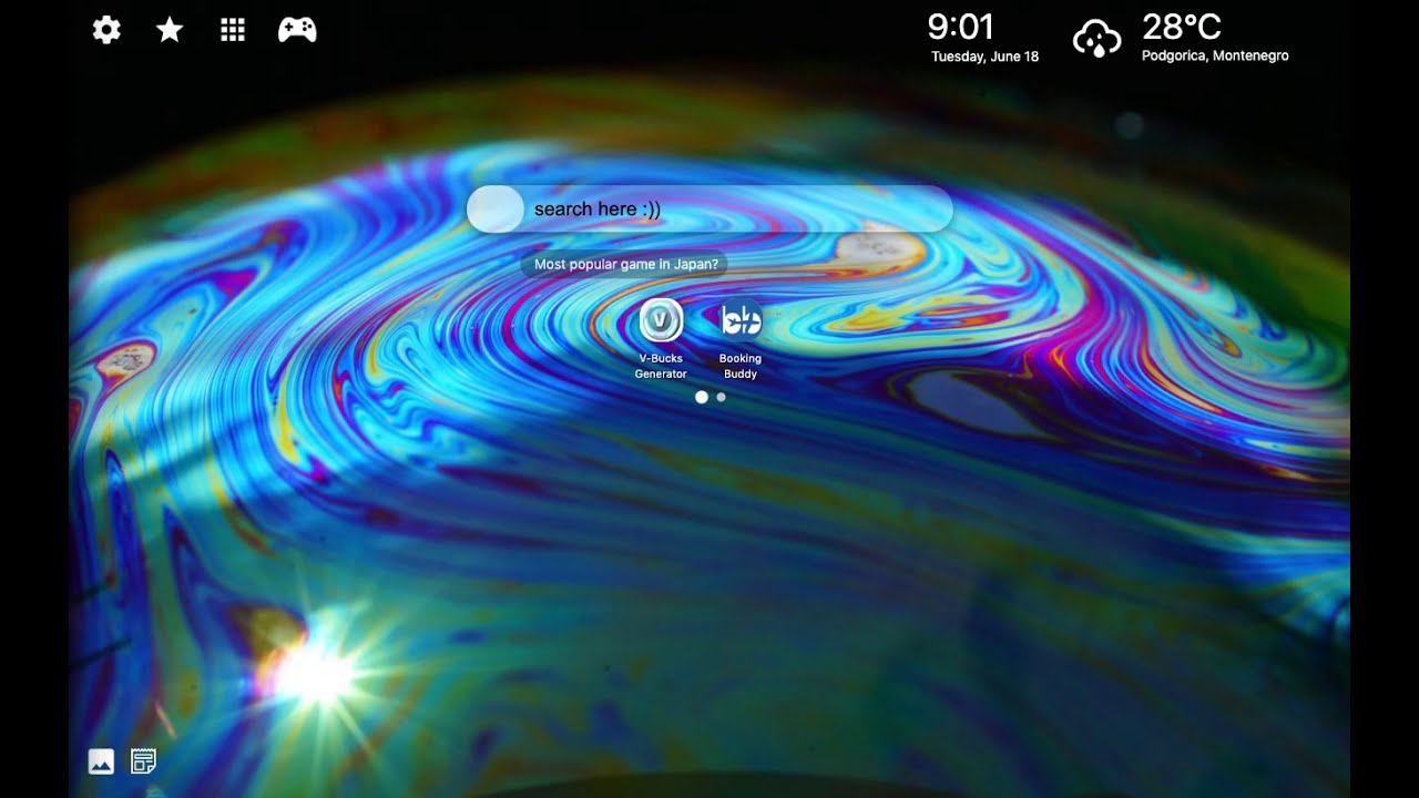 Bubbles Background HD