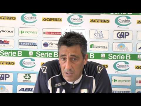 Conferenza stampa di Mister Aglietti alla vigilia della trasferta di Trapani