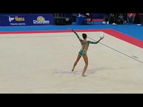 Alessia Russo (ITA) ball - 2018 worlds sofia qualifs