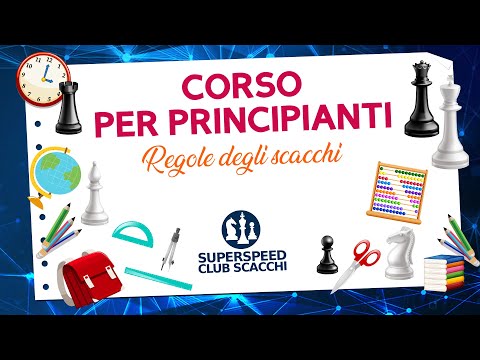 Impara a giocare a SCACCHI in 14 minuti (Regole, Movimento dei Pezzi, Scacchiera)