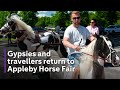 Gypsy And Traveller Communities Gather For Postponed Appleby Horse Fair