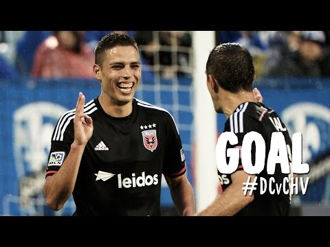 GOAL: Luis Silva with a clinical finish to the far post | D.C. United vs. Chivas USA