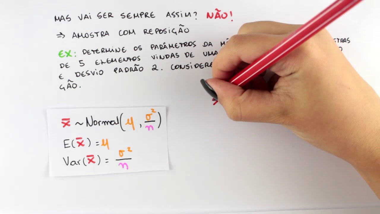 Estatística - Distribuição Amostral da Média