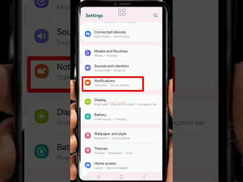 CUSTOMIZE Your Samsung Notification Popups NOW! #shorts